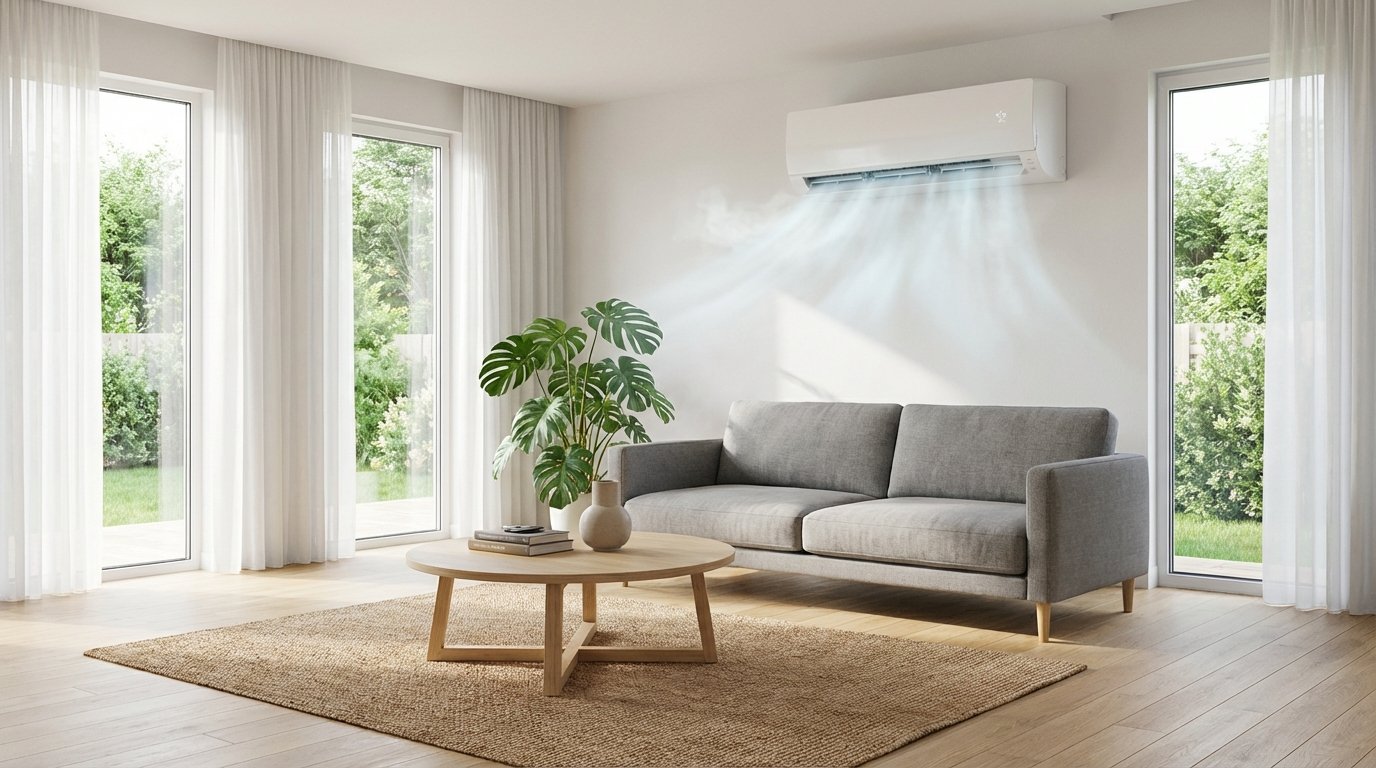 Klíma tisztítás folyamatban